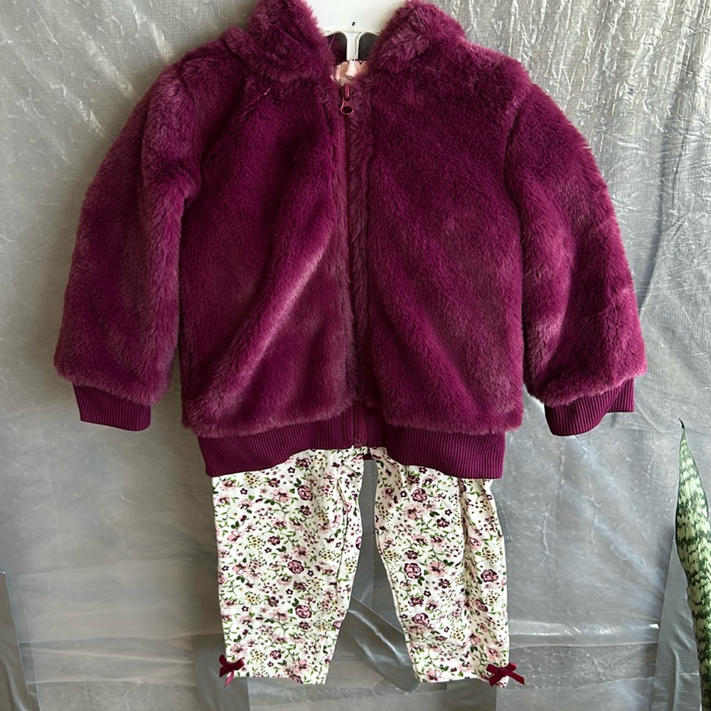MINI N beautiful Baby girl set size 12 months new
